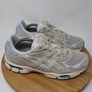 Asics Shoes Mens 10 Asics Gel NYC Smoke Grey Athletic Running Streetwear Casual